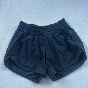 Lululemon Running Shorts, black, 8